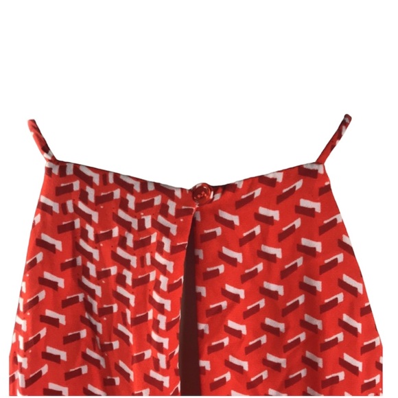 Charles Henry Geometric Flowy Tank Shift Dress SzM - Picture 7 of 10